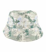 Bucket Hat Hoedje – Tie-Dye Patroon – One Size – Grijs Wit, Kleding | Dames, Hoeden en Petten, Nieuw
