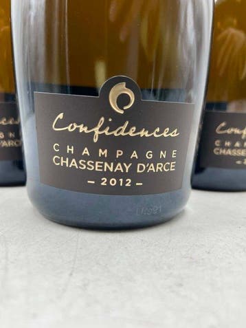 2012 Chassenay DArce Confidences - Champagne Brut - 3, Nieuw