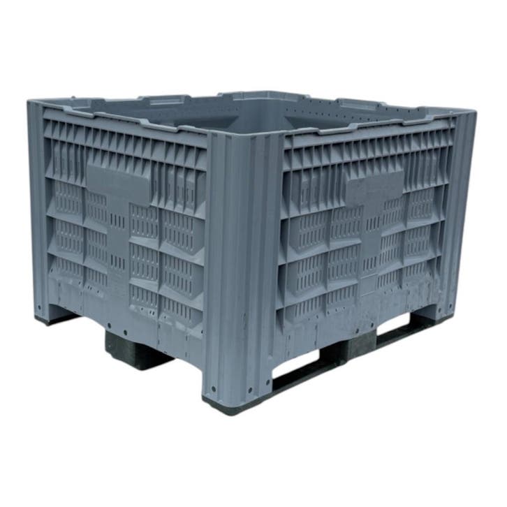 Kunststof palletbox PB003 nieuw grijs 1200 x 1000 x 785 mm, Bricolage & Construction, Casiers & Boîtes