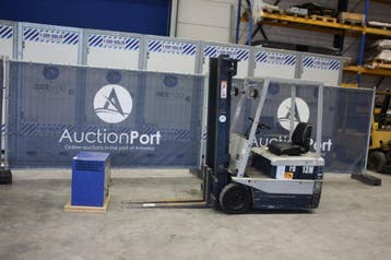 Veiling: Heftruck Komatsu FB13M-2 Elektrisch 1250kg, Ophalen