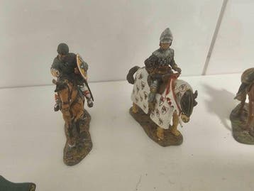 Del Prado - Figuur - 9 x Ritter des Mittelalters u.a. (9) -, Nieuw
