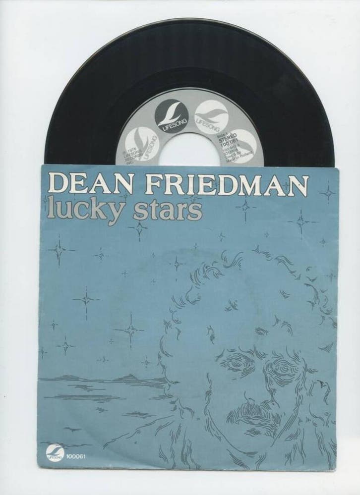 Dean Friedman – Lucky Stars / The Deli Song (1-7-Vinyl-Sing, CD & DVD, Vinyles Singles, Enlèvement ou Envoi