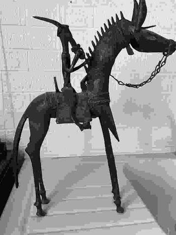 Cavalier africain - sculptuur - Afrika (Zonder minimumprijs)