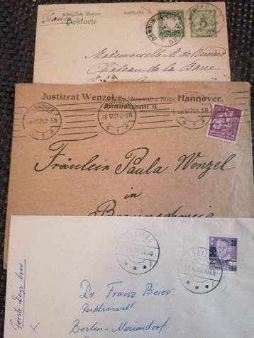 Empire allemand 1861/1938 - 450 affranchissements, Gestempeld