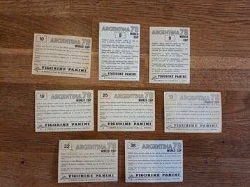 1978 Panini WC Argentina 78 Sticker - 77 Sticker - Presque, Verzamelen, Nieuw