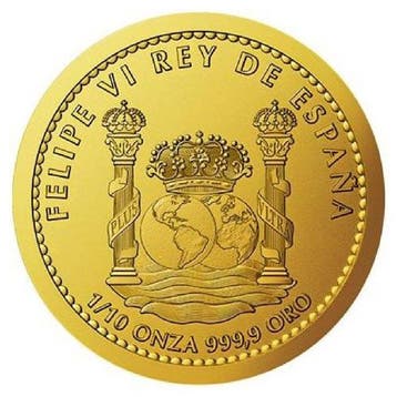 Espagne. 2023 1/10 oz €0.15 Euro Cent Spanish Toro Bull Gold