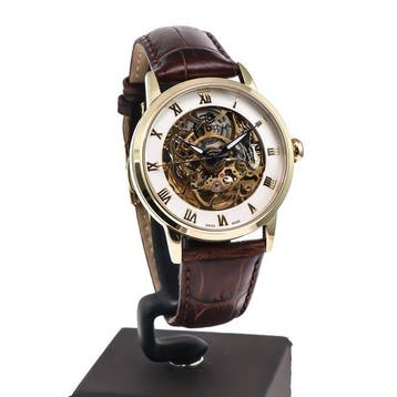 Catena - Skeleton Automatic Swiss Watch - CA018-1BU - Sans, Nieuw
