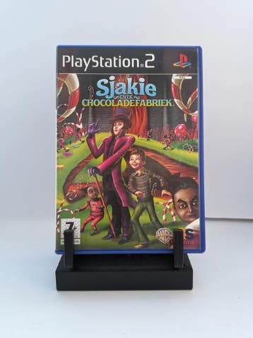 Sjakie en de Chocoladefabriek- Playstation 2, Verzenden, Gebruikt