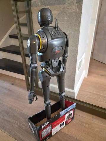 Star Wars - K-2SO 80cm new mint condition - Big Fig - jakks