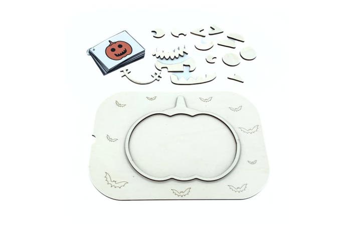 Houten Onderwijsmateriaal Pompoen (3D), Kinderen en Baby's, Speelgoed | Educatief en Creatief, Nieuw, Ophalen of Verzenden