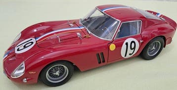 Kyosho 1:18 - Model sportwagen - FERRARI 250 GTO 1962 n. 19