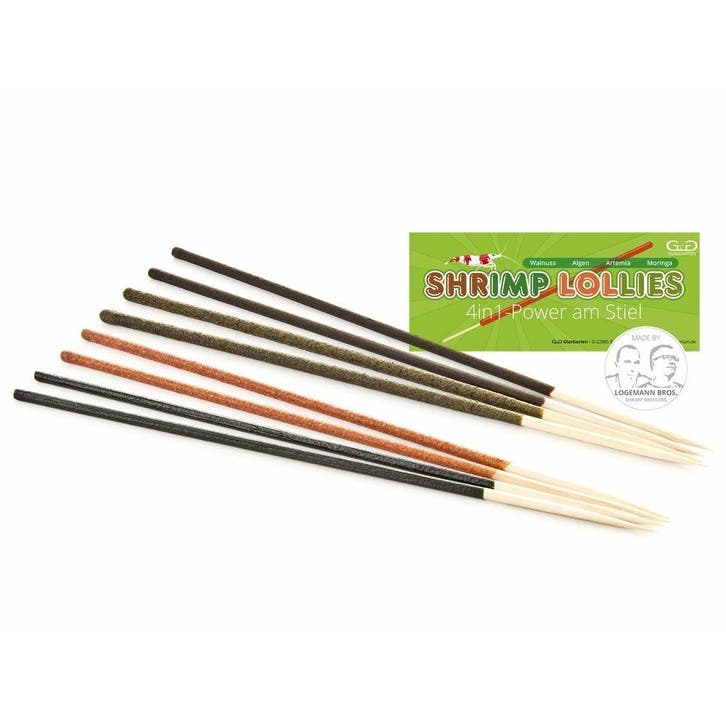 GlasGarten Shrimp Lollies - 4in1 sticks - 8 pcs, Animaux & Accessoires, Poissons | Aquariums & Accessoires, Envoi