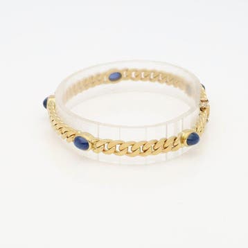 Bracelet - 18 carats Or jaune Saphir