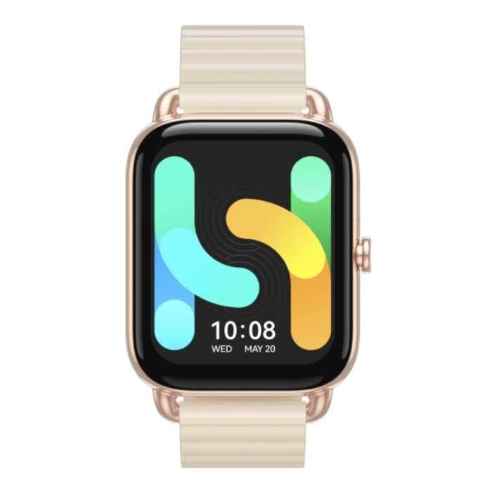 RS4 Plus Smartwatch Magnetisch Bandje Fitness Sport Activity, Handtassen en Accessoires, Smartwatches, Nieuw, Verzenden