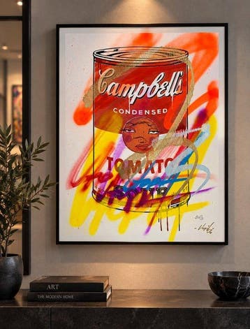 UTOPIA (XX) - Vandal Campbells Soup Can (bubbles Tomato)