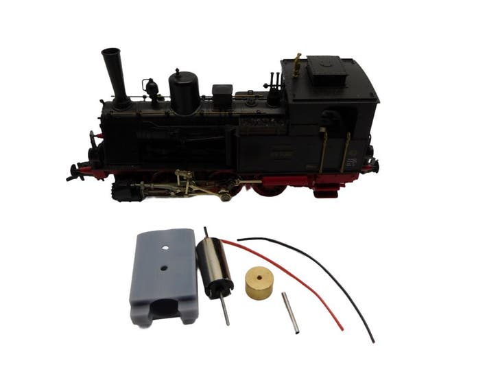 micromotor HF001F motor ombouwset voor Fleischmann BR BR, Hobby & Loisirs créatifs, Trains miniatures | HO, Envoi