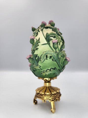 Œuf Fabergé - Franklin Mint – House of Fabergé – Colibri &, Antiek en Kunst