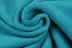 10 meter fleece stof - petrol - Anti Pilling Fleece, Verzenden