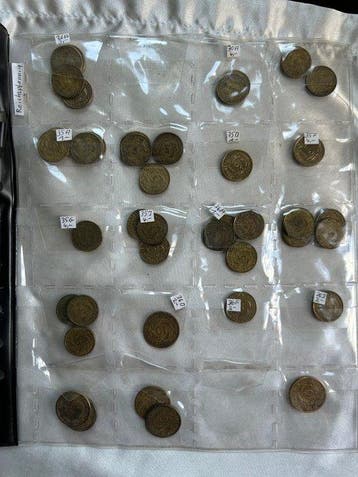 Allemagne. Lot of 100+ Coins various metals and, Postzegels en Munten