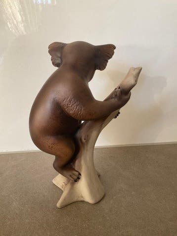 Royal Dux Porcelain-Manufactory - Beeldje - Koala op tak -, Antiek en Kunst