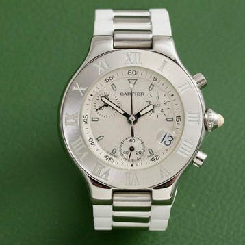 Cartier - 21 Chronoscaph - 2424 - Homme - 2010-2020