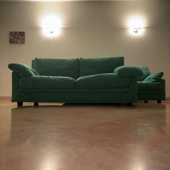 Flexform - Antonio Citterio - Sofa - Leder - Mod. Maxime, Antiek en Kunst, Kunst | Designobjecten