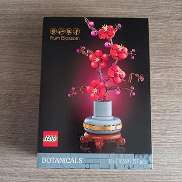 Lego Set - Botanical Collection - Plum Blossom; Lucky Bamboo, Nieuw