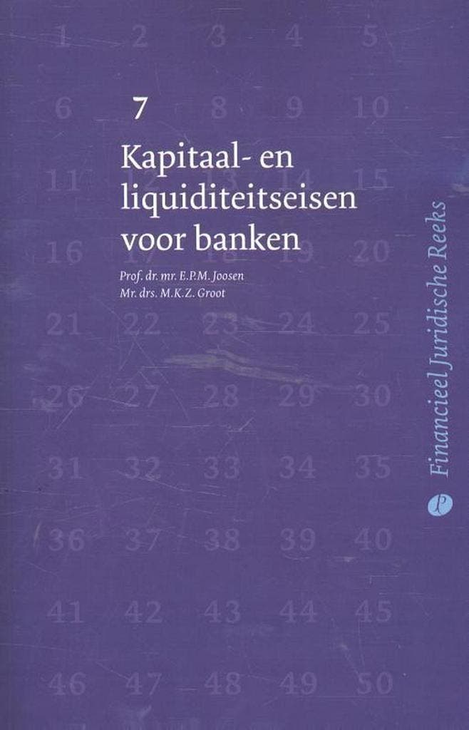 Kapitaal- en liquiditeitseisen voor banken / Financieel, Boeken, Wetenschap, Zo goed als nieuw, Verzenden