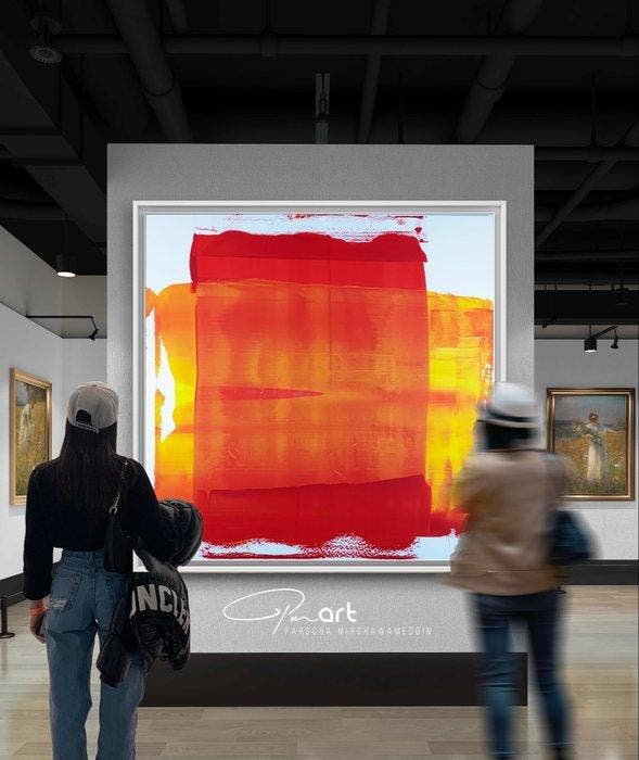 Parscha Mirghawameddin - Untouchable - XXL, Antiek en Kunst, Kunst | Schilderijen | Modern
