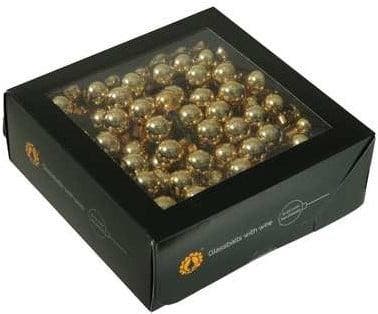 Balletjes op draad Lichtgoud glans 2 cm doos 144 stuks, Huis en Inrichting, Woonaccessoires | Kunstplanten en Kunstbloemen, Nieuw