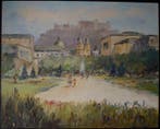 École autrichienne (XX) - Blick auf Salzburg