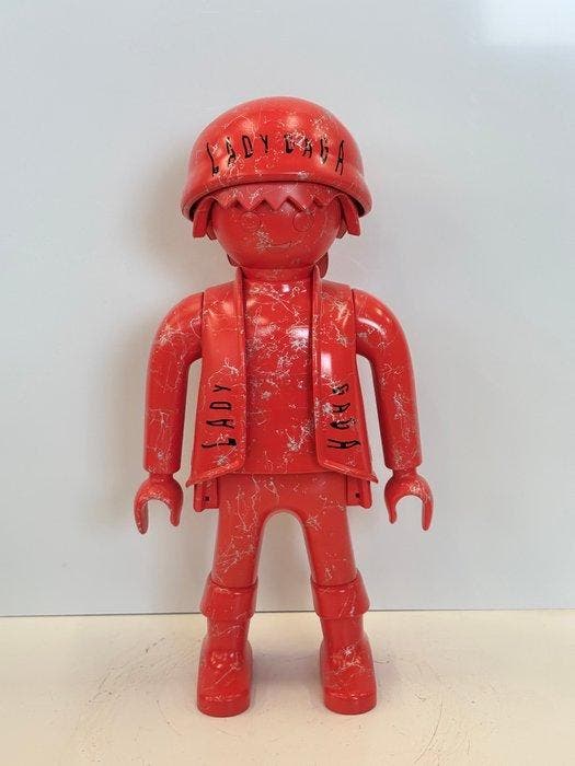 Rob VanMore - Playmobil VANMORE Lady Gaga XXL - 63cm, Antiek en Kunst, Kunst | Designobjecten