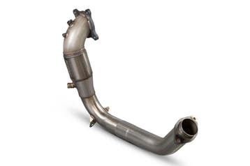 Honda Civic Type R FK2 (LHD) | Downpipe met een high flow sp, Auto-onderdelen, Uitlaatsystemen, Verzenden, Nieuw
