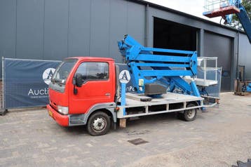 Veiling: Autohoogwerker Nissan Cabstar Diesel 125pk 17.8m 20, Ophalen