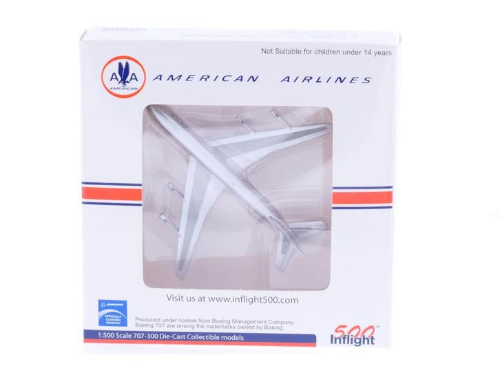 Schaal 1:500 Inflight 500 355 4059 American Airlines Boei..., Hobby & Loisirs créatifs, Modélisme | Avions & Hélicoptères, Enlèvement ou Envoi
