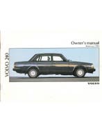 1990 VOLVO 240 INSTRUCTIEBOEKJE ENGELS, Ophalen of Verzenden