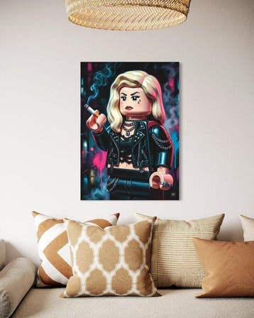 SDIMART - Lady Punk Lego Style Limited Edition W/COA