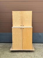 Computerkast voor werkplaats en magazijn met wielen (Huis), Ophalen of Verzenden