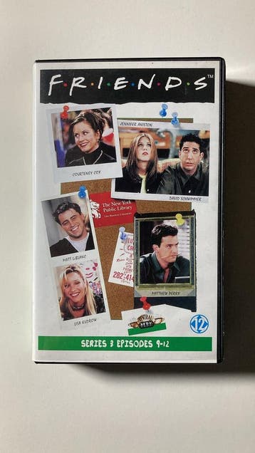FRIENDS SERIES 3 EPISODES 9-12 (VHS), CD & DVD