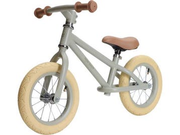 Little Dutch Loopfiets - 12-inch - Luchtbanden - Olive mat, Verzenden, Zo goed als nieuw