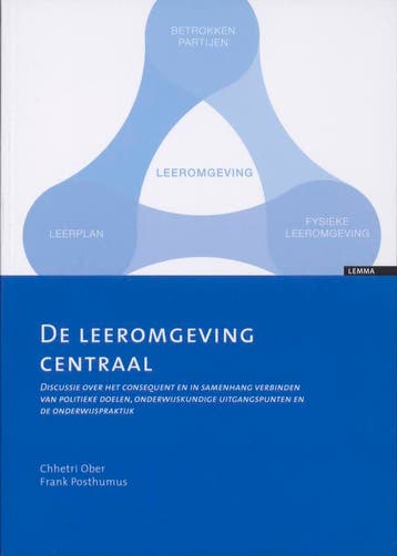 De leeromgeving centraal 9789059315334 Chhetri Ober, Verzenden, Chhetri Ober
