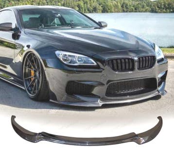 SPOILER LAME DE PARE-CHOCS AVANT POUR BMW F12 F13 CARBONE, Verzenden, Nieuw