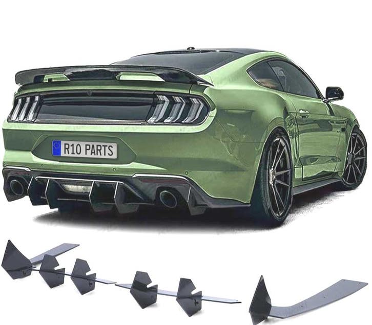 DIFFUSEUR FORD MUSTANG 15-17 NOIR BRILLANT, Auto-onderdelen, Carrosserie, Verzenden