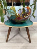 Plantentafel - Hout, Messing - Formica plantentafel
