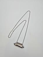 Vintage zilveren Taweez (Tabiz) amulet, hanger en ketting -