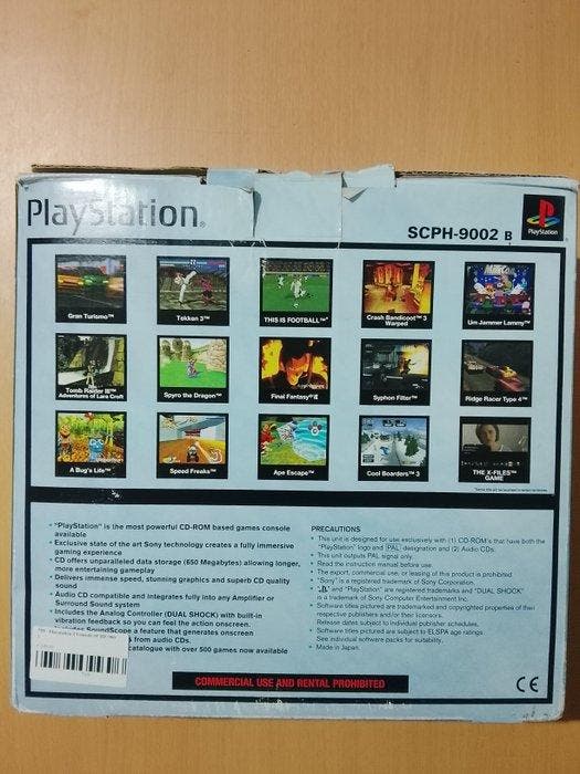 Sony - PlayStation (PS1) - PlayStation Dual Shock SCPH-9002B, Consoles de jeu & Jeux vidéo, Consoles de jeu | Accessoires Autre