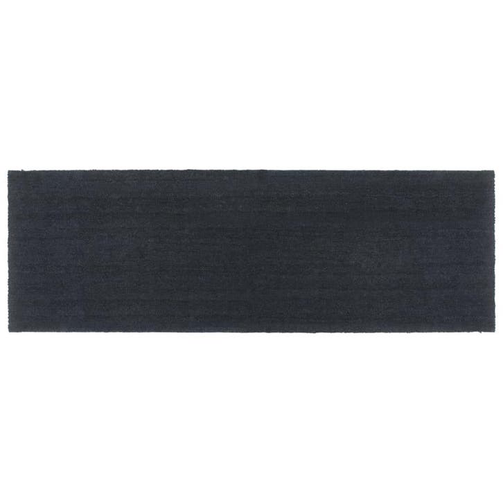 vidaXL Deurmat 100x300 cm getufte kokosvezel donkergrijs, Jardin & Terrasse, Paillassons, Envoi