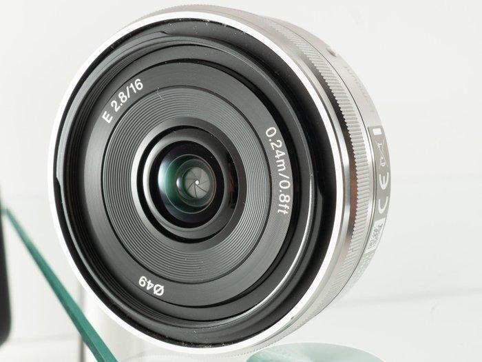 Sony E 2,8/16mm SEL16F28 Pancake lens Prime lens, Audio, Tv en Foto, Fotocamera's Digitaal