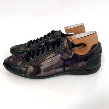 Prada Low-top Sneaker Camo 3E 5119 UK 6.5 - Sneakers -, Nieuw