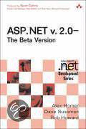 Asp.Net V.2.0 9780321257277 Alex Homer, Boeken, Verzenden, Zo goed als nieuw, Alex Homer